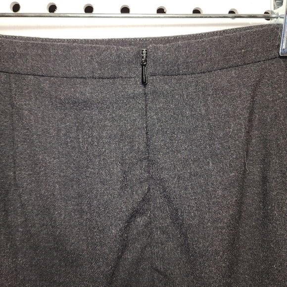 Pure Black Wool Skirt 6 Mini - Picture 6 of 8